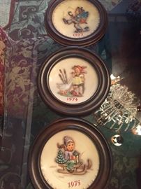 1970s Hummel collector plates