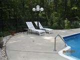 Sample of pool furniture & tables