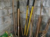 Lots of landscaping tools