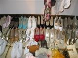 Ladies size 7-8 shoes, many new never worn