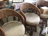 Large Glass Table with 6 Chairs