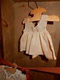 Vintage Doll Dress and Hanger