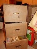 Vintage Doll Steamer Trunk Drawers