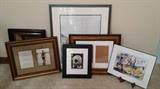 Nice array of new and gently used frames & artwork