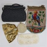 Lot of Vintage Beaded and Mesh Purses