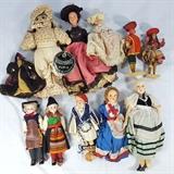 Lot of Antique Dolls with Bisque Head, Composite, Roger Marvel Paris, Hand Made Ethnic & More