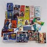 300 Empire Strikes Back, 40 Return of the Jedi & other Star Wars trade Cards, Legos, Quiz Game, Novelties