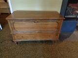 Cedar lined blanket chest - vintage, made by Gimbel Brothers