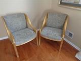 Custom gilt chairs