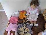 American Girl doll - Samantha - w/clothing & brass bed