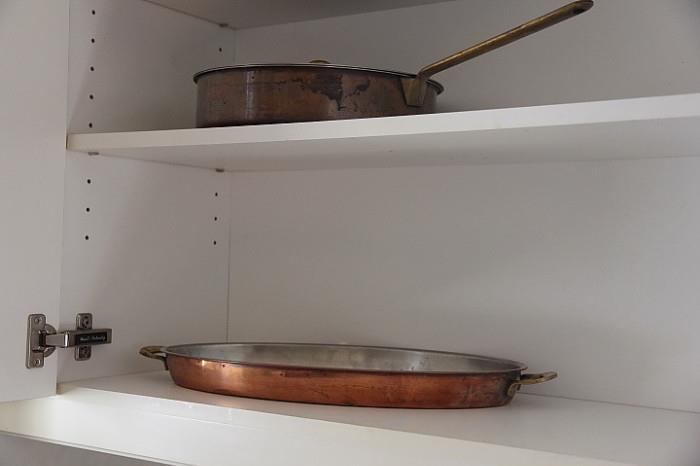 copper pans