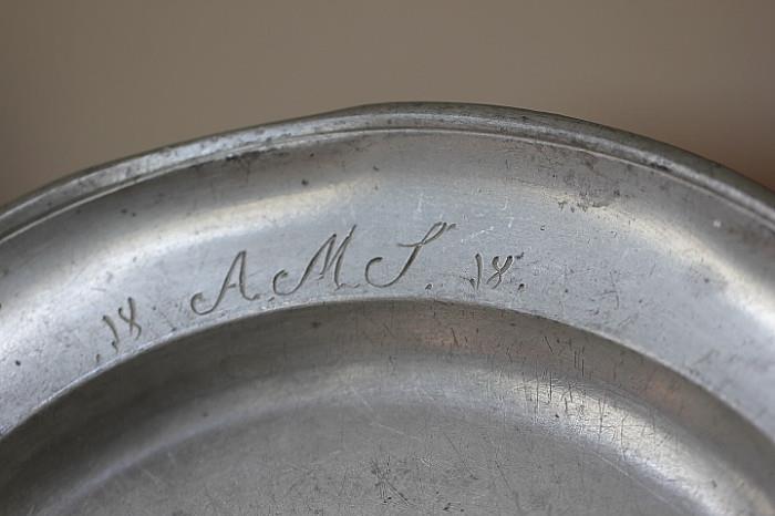 antique pewter, 1818