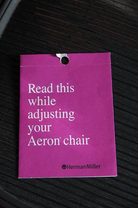 Herman Miller Aeron chair