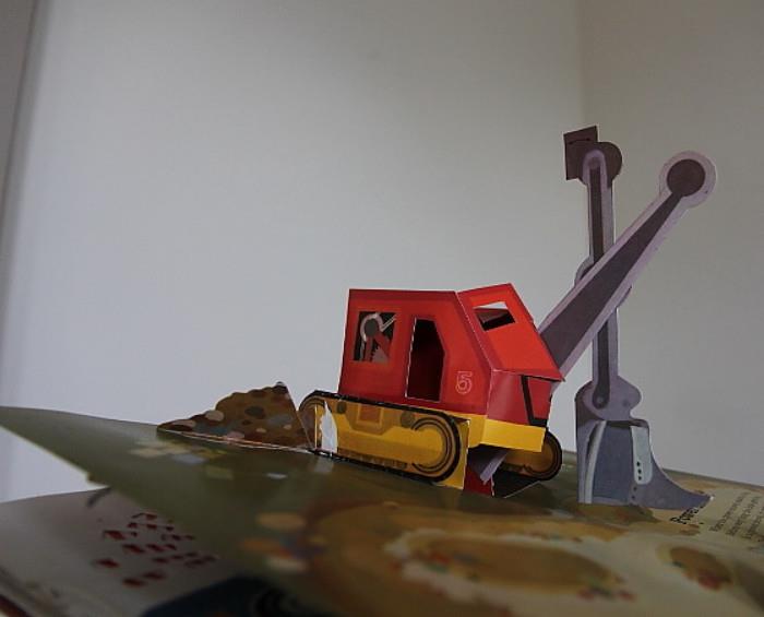 early child's popup book from the 1960s