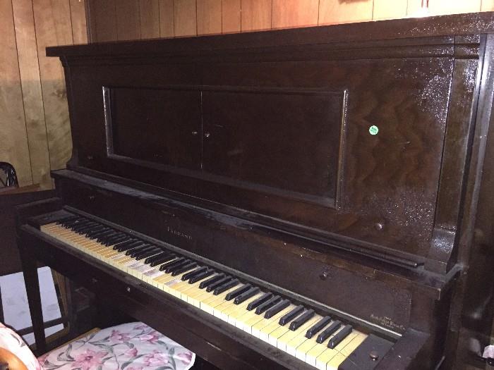Antique piano in good condition.