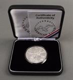 2004 Chrysler Premier Night Silver Dollar, COA, Coins, Vintage