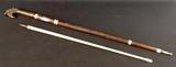 Vietnamese Hand Carved Pool Cue - Cane, Collectible, Vintage, Antique, Wood