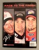Signed Beckett's Race to the Finish Preview 2004, NASCAR, Collectibles, Sports, Sportsman, Vintage