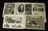 19th Century The Illustrated London News, Harpers, Ephemera, Vintage, Collectibles, Antique