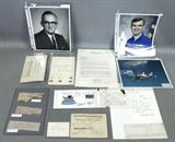 Astronauts - Politicians - Athletes Signature Lot, Ephemera, Vintage, Collectibles, Antiques