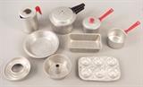 Vintage Aluminum Toy Pots, Pans, Cupcakes Tin, Toys, Vintage, Collectibles, Antiques