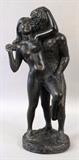 Resin Austin Prod Inc. Nude Woman & Man Sculpture Figurine, Collectibles, Art, Vintage