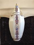 32" Tall French Ceramic Covered Jar (for Tiffany's)