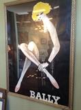 48"x60" "PINK SHOE" BALLY Poster by Villemot