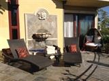 All-Weather Wicker Balcony Chaise Lounges & The Palmetto All-Weather Wicker Egg Chair
