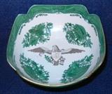 Chinese Export porcelain bowl ("Fitzhugh" pattern) with Federal eagle