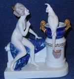 exceptionally rare Rosenthal porcelain grouping