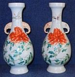 Ch'ien Lung Period porcelain vases