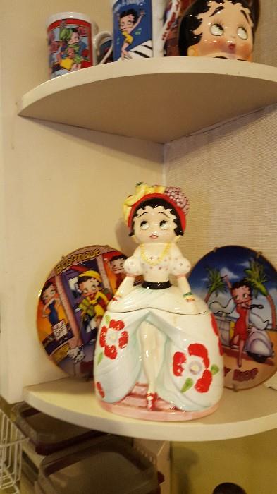 Betty Boop Cookie Jar & Collectibles