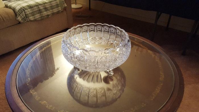 Bohemian Crystal Decorative Bowl
