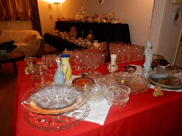 Glassware, Fenton Glass, Serving Platters