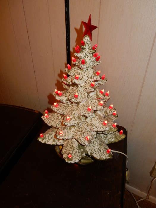 Ceramic Vintage Christmas Tree
