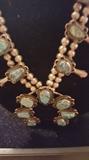 Navajo Squash Blossom Necklace