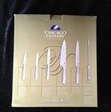 New-in-box Chicago Cutlery stainless 12-piece knife set