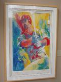 Leroy Neiman with double signatures