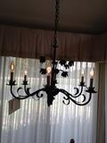 Decorative Wrought Iron Chandelier.