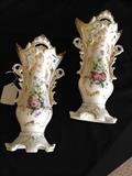 Pair of Old Paris Porcelain Vases.