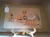 Serving Tray from The Red Fox Inn, Gates Mills, Oh
