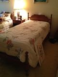 Pair of LEOPOLD STICKLEY Twin Beds.