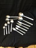 GEORG JENSEN Flatware, 12 Place Settings