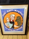 Signed Popeye, "I Y'am What I Am"!