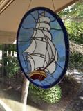 Stained Glass Ship