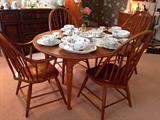 THOMASVILLE Dining Set with Ceralene "Mon Jardin" China