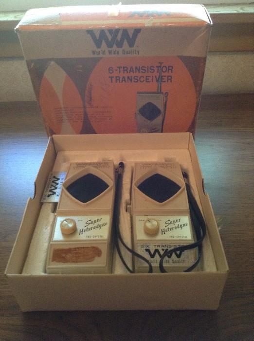 Vintage transistor radios