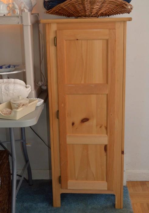 Tall Unfinished Shaker Style Cabinet
