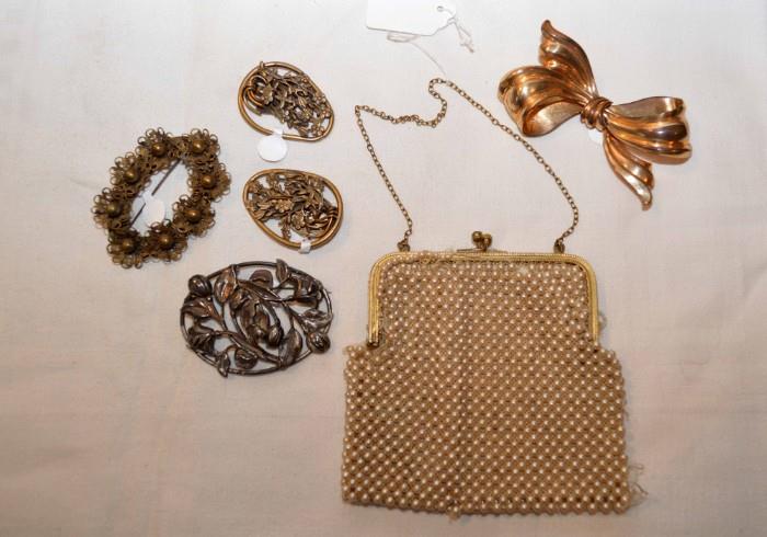 Vintage Purses & Jewelry